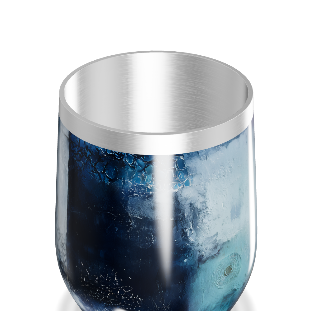 Copo Térmico Slim - Design Galáxia Inox