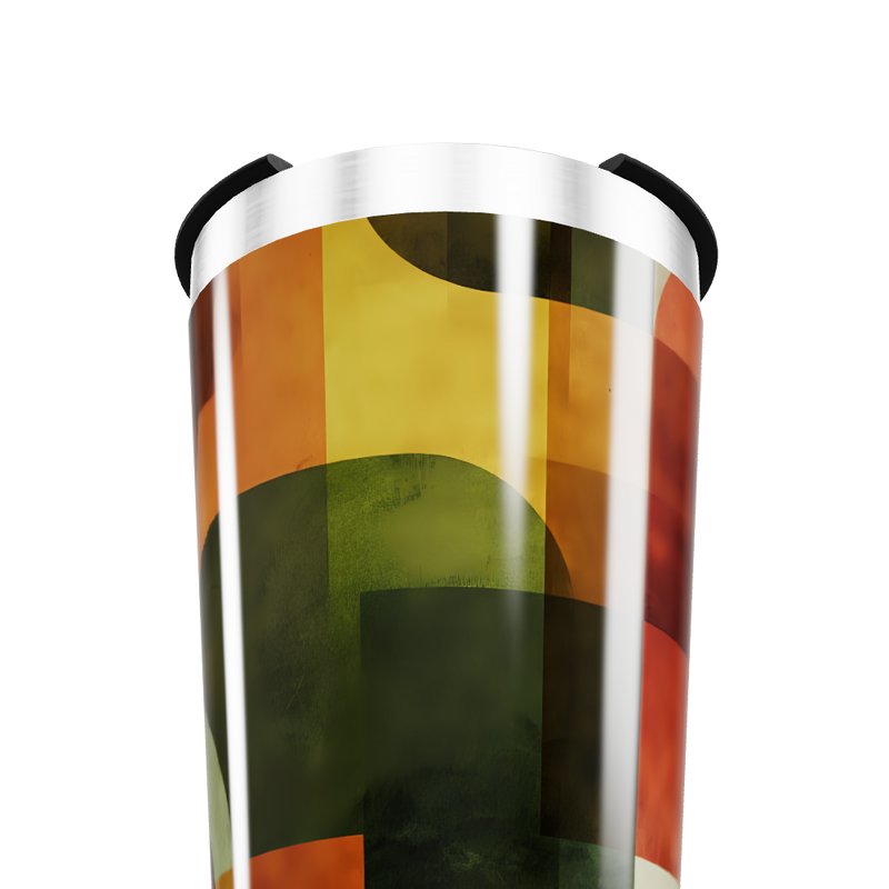 Copo Térmico - Estampa Geométrica Colorida