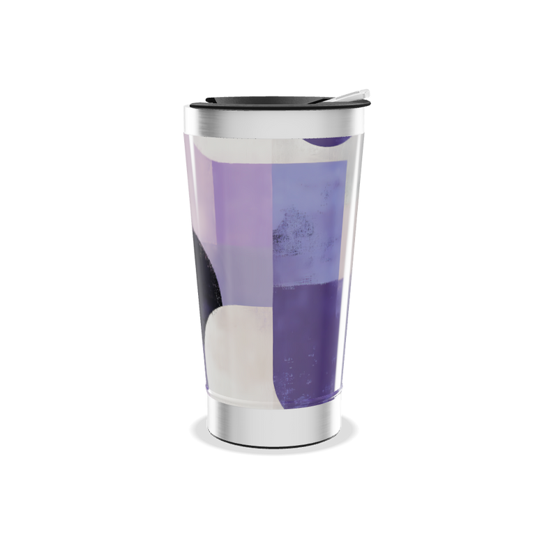 Copo Térmico - Roxo com Aço Inox