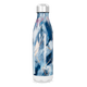 Garrafa Inox Estampada Azul Abstrata