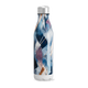 Garrafa Inox Estampada Azul Abstrata
