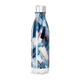 Garrafa Inox Estampada Azul Abstrata