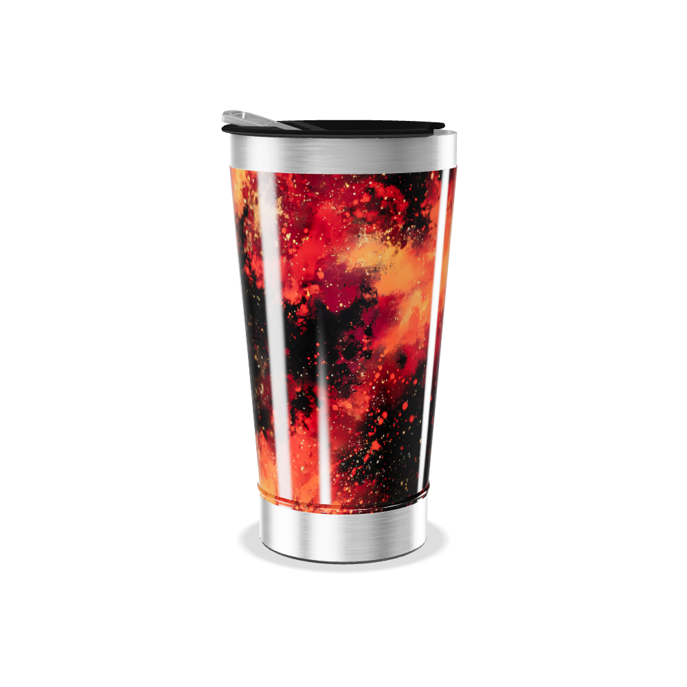 Copo Térmico - Estampa Explosão Colorida