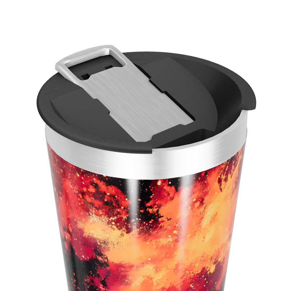 Copo Térmico - Estampa Explosão Colorida