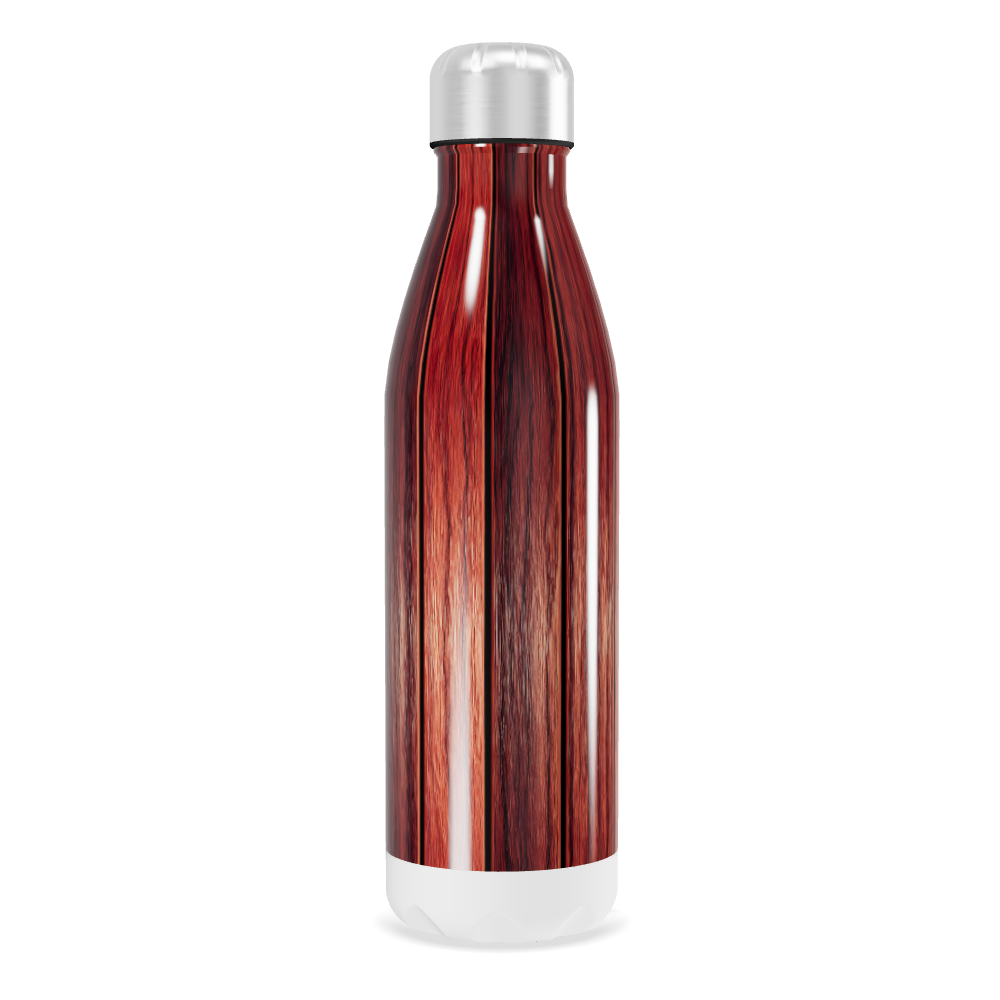 Garrafa Inox - Estampa Madeira 500ml