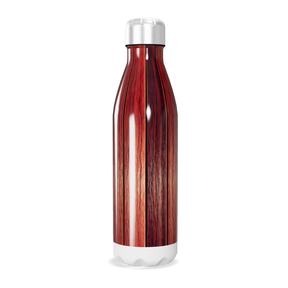 Garrafa Inox - Estampa Madeira 500ml