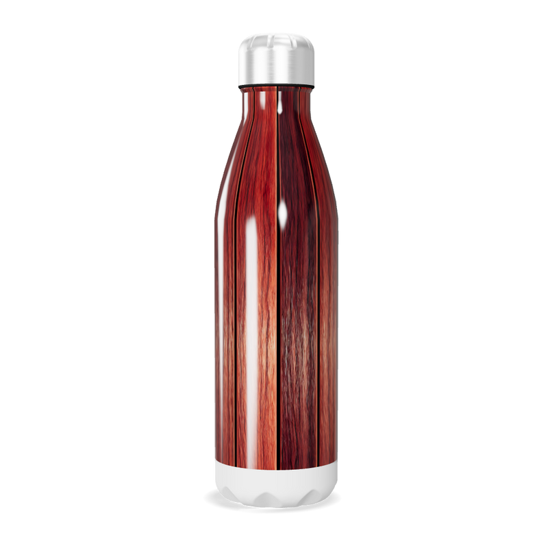 Garrafa Inox - Estampa Madeira 500ml