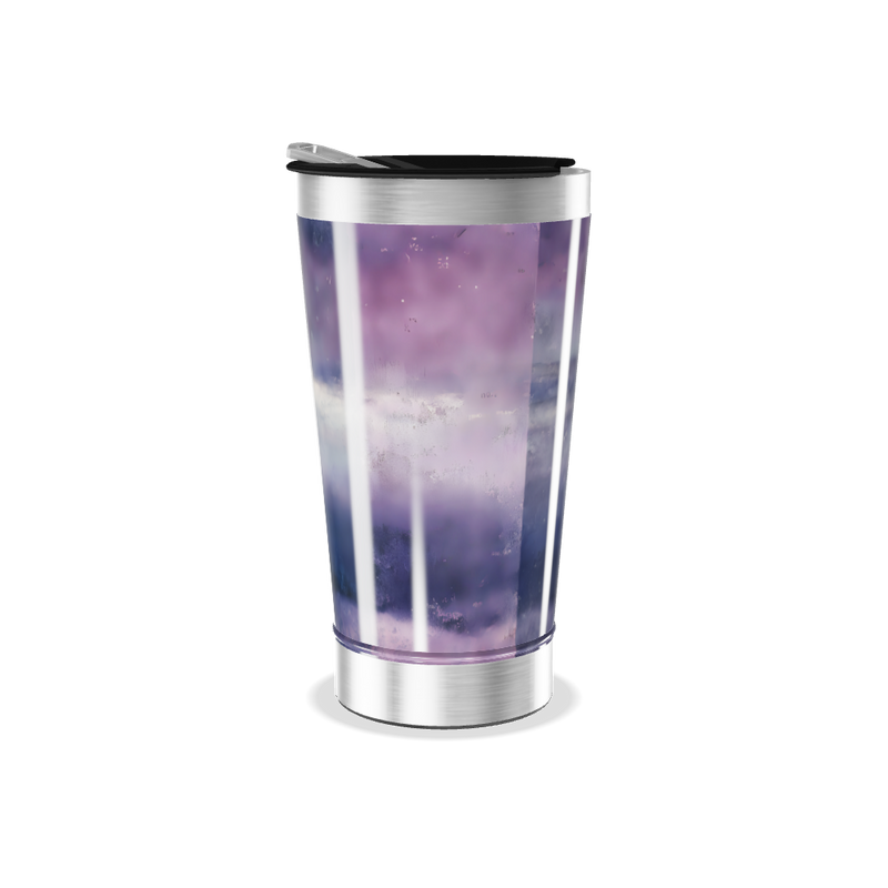 Copo Térmico - Estampa Galáxia Aço Inox