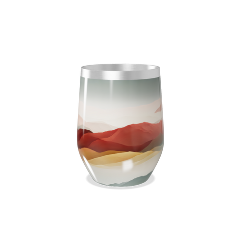 Copo Térmico Slim - Paisagem Colorida Inox