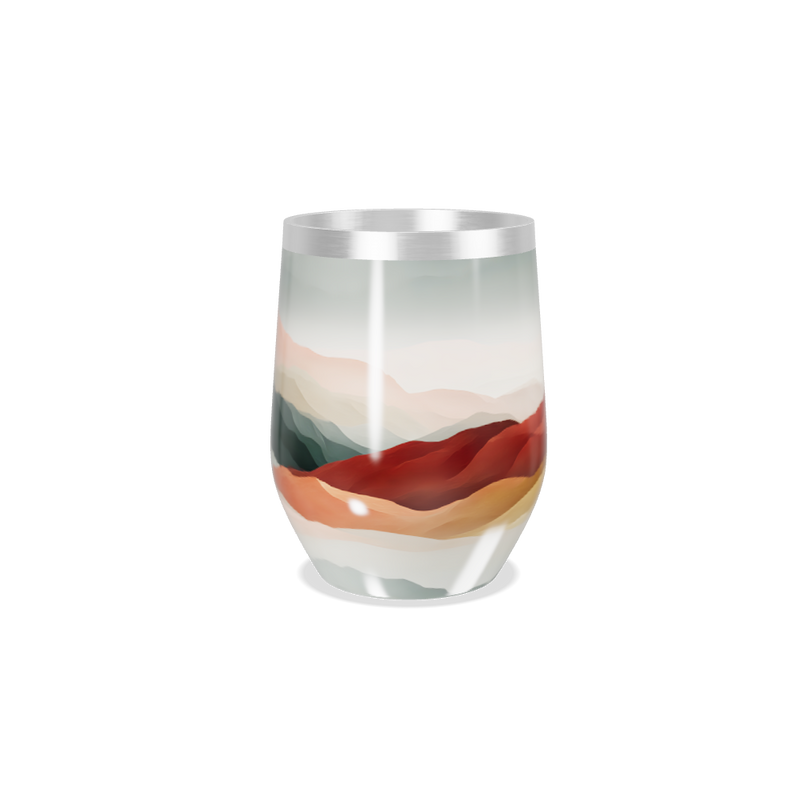 Copo Térmico Slim - Paisagem Colorida Inox