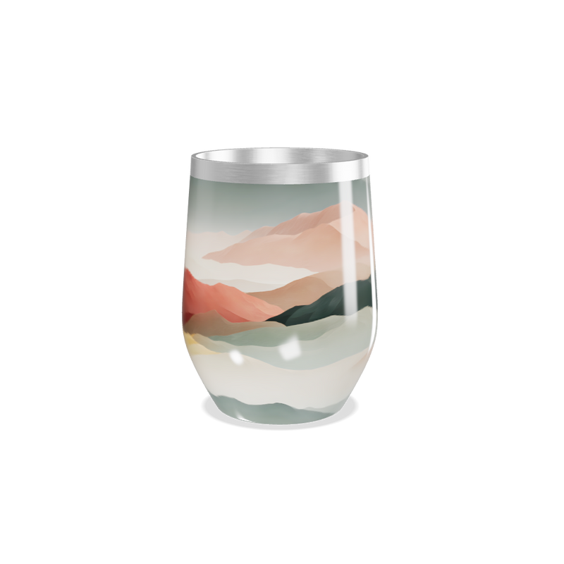 Copo Térmico Slim - Paisagem Colorida Inox