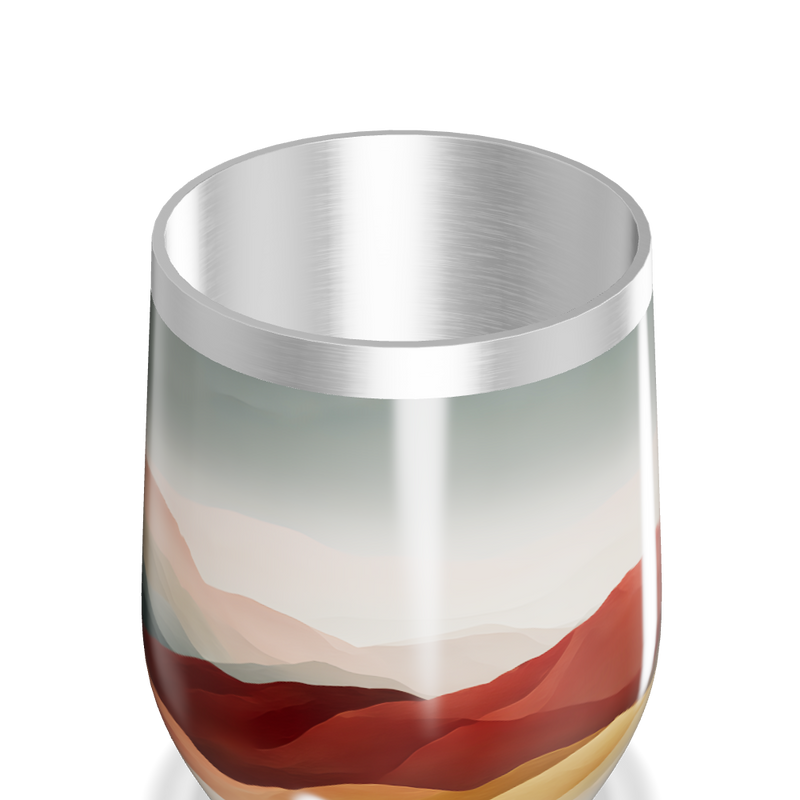 Copo Térmico Slim - Paisagem Colorida Inox