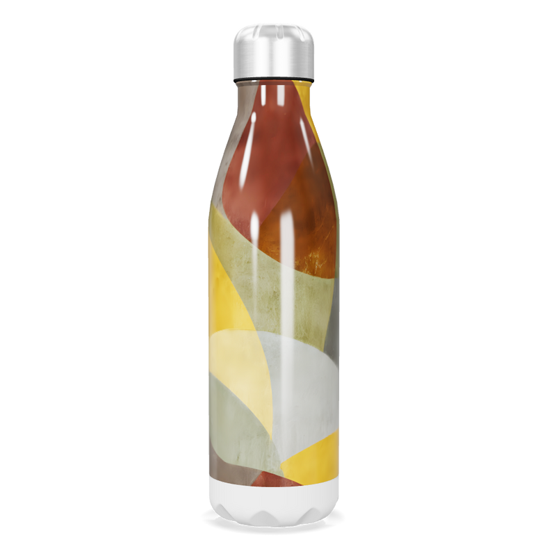 Garrafa Inox - Estampa Colorida Abstrata