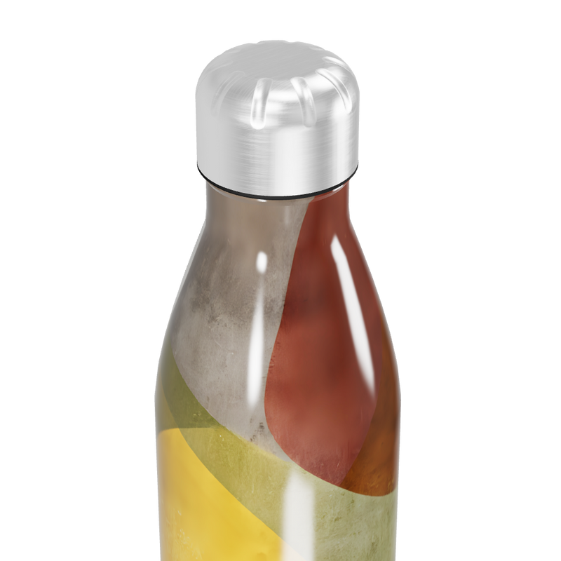 Garrafa Inox - Estampa Colorida Abstrata