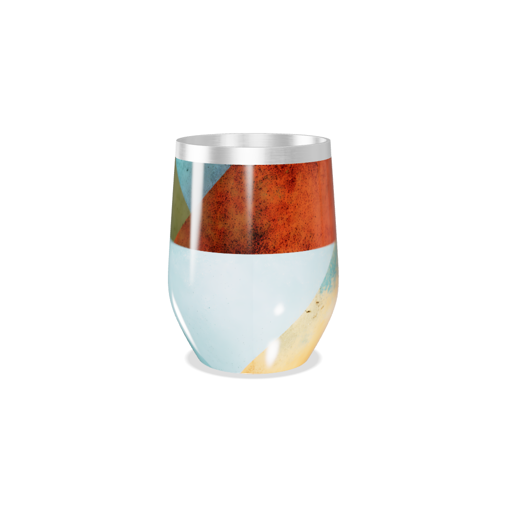 Copo Térmico Slim - Estampado Colorido Aço Inox