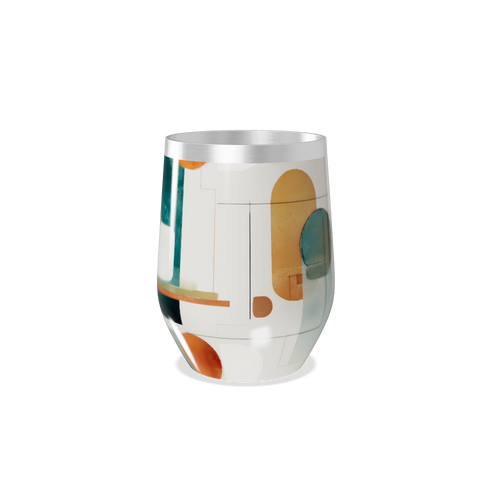 Copo Térmico Slim - Aço Inox Abstrato Colorido