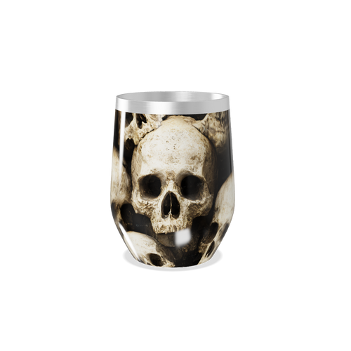 Copo Térmico Slim - Estampa Caveira Aço Inox