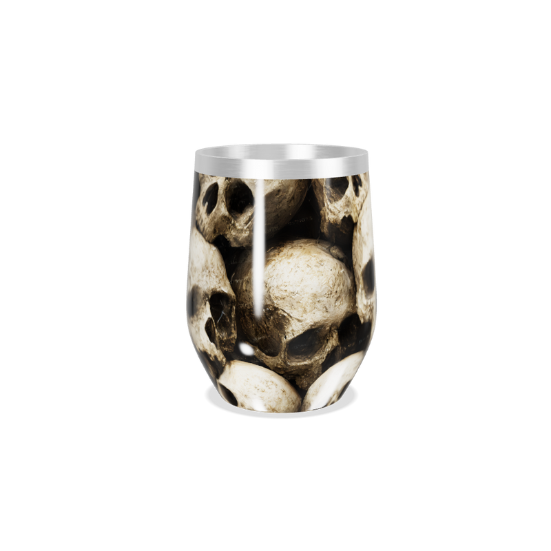 Copo Térmico Slim - Estampa Caveira Aço Inox