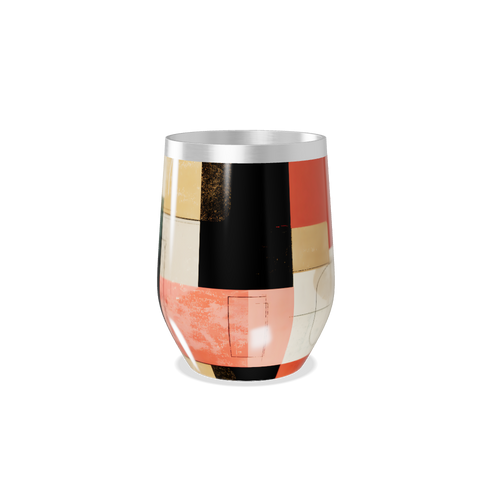 Copo Térmico Slim - Estampado Geométrico Colorido