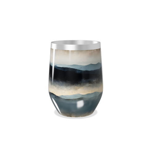 Copo Térmico Slim - Paisagem Azul Inox