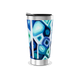 Copo Térmico - Estampa Geométrica Azul