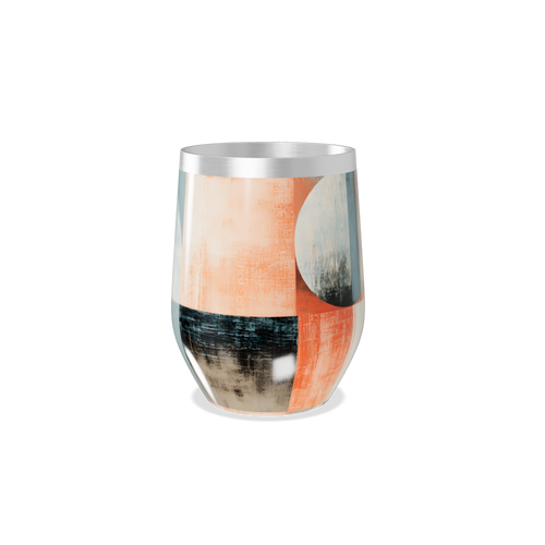 Copo Térmico Slim - Abstrato Colorido Aço Inox