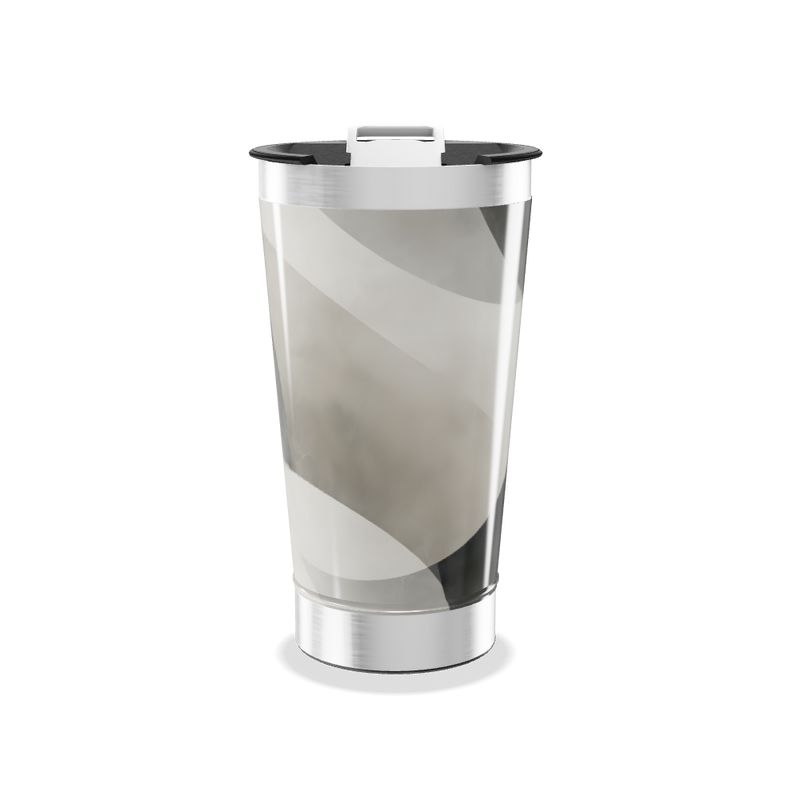 Copo Térmico - Aço Inox Listrado