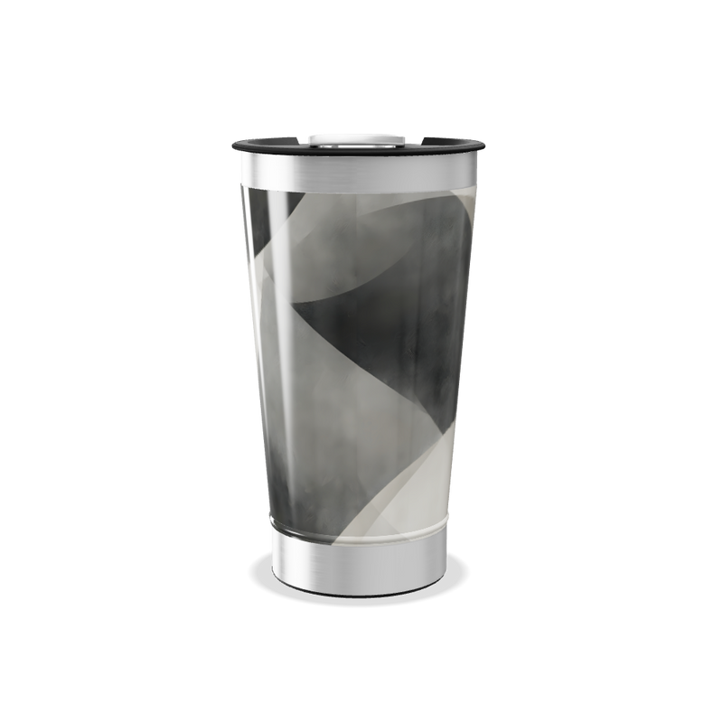 Copo Térmico - Aço Inox Listrado