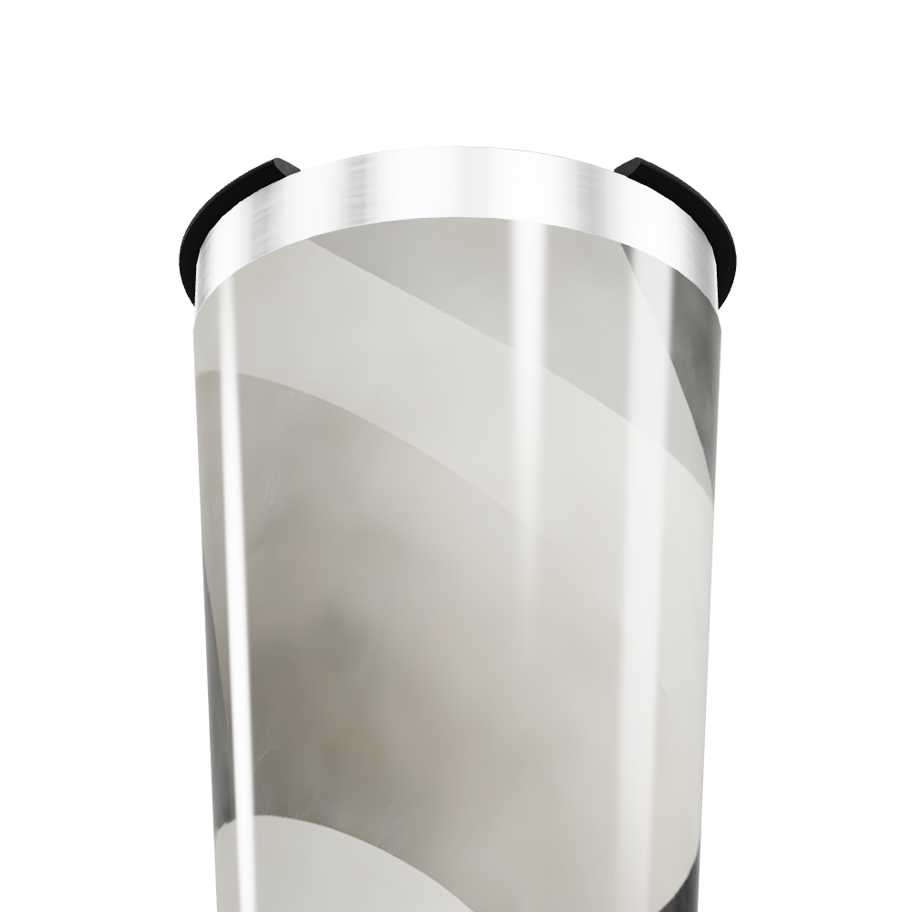 Copo Térmico - Aço Inox Listrado