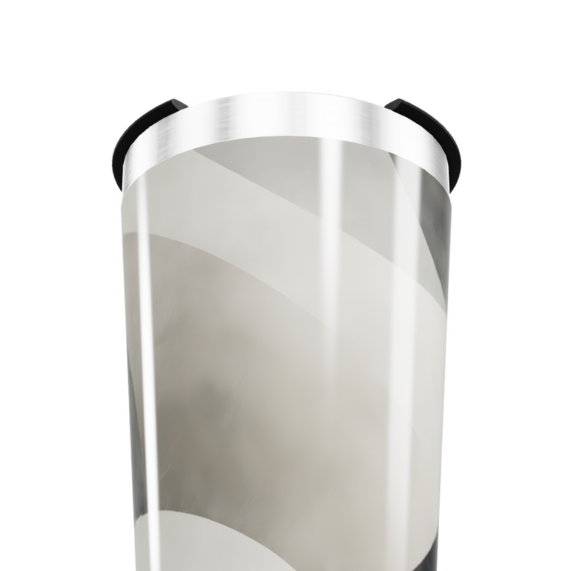 Copo Térmico - Aço Inox Listrado