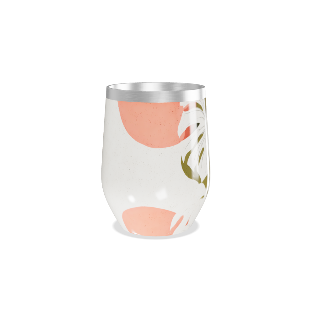 Copo Térmico Slim - Estampa Tropical Colorida