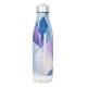 Garrafa Inox - Azul e Roxo Geométrico