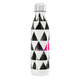 Garrafa Inox - Triângulos Preto e Branco