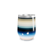 Copo Térmico Slim - Listras Coloridas Inox