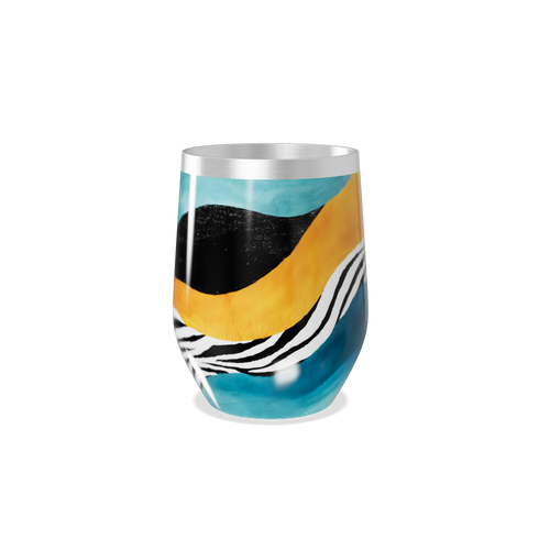 Copo Térmico Slim - Estampa zebra colorida