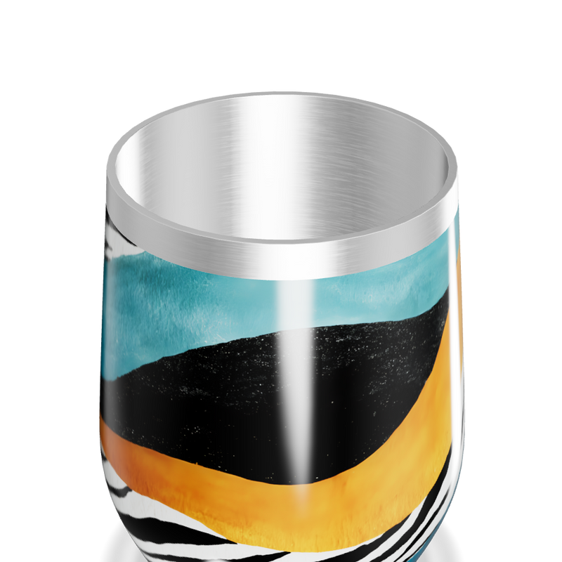 Copo Térmico Slim - Estampa zebra colorida