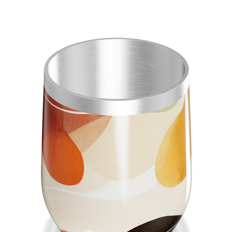 Copo Térmico Slim - Estampa Colorida Aço Inox