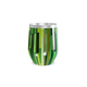 Copo Térmico Slim - Listrado Verde Inox