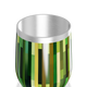 Copo Térmico Slim - Listrado Verde Inox