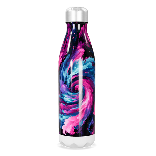 Garrafa Inox - Estampa Galáxia Colorida