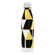 Garrafa Inox - Estampa Geométrica Amarela