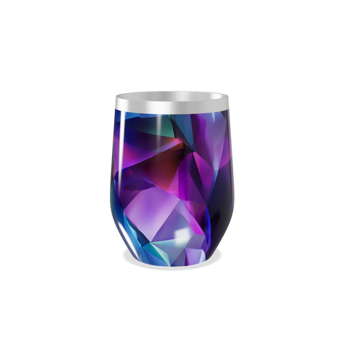 Copo Térmico Slim - Estampa Geométrica Colorida