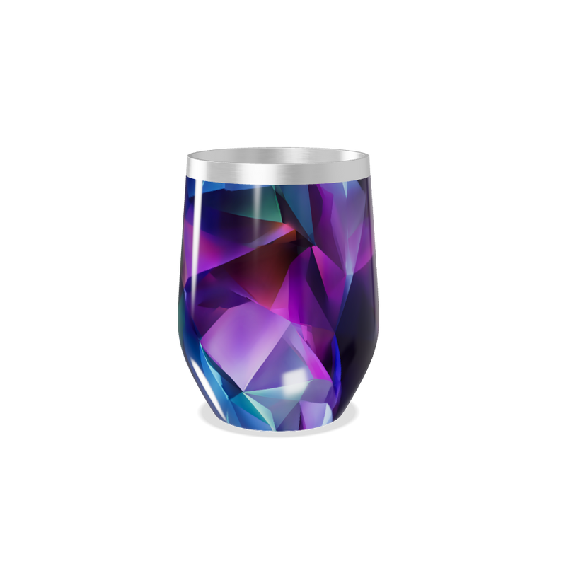 Copo Térmico Slim - Estampa Geométrica Colorida