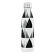 Garrafa Inox - Geométrica preta e branca