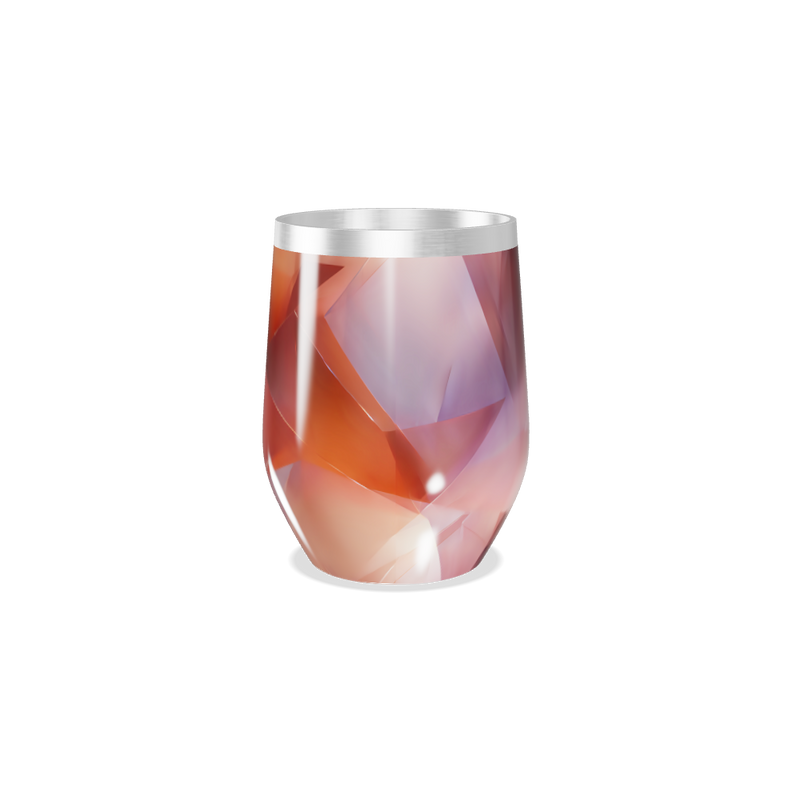 Copo Térmico Slim - Estampa Geométrica Colorida