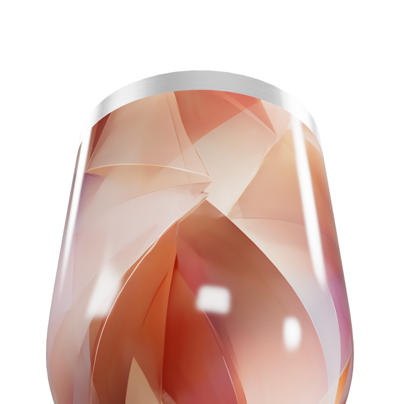 Copo Térmico Slim - Estampa Geométrica Colorida