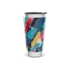 Copo Térmico - Estampa Abstrata Colorida
