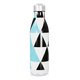 Garrafa Inox - Geométrica Azul e Preta