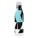 Garrafa Inox - Geométrica Azul e Preta