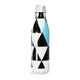 Garrafa Inox - Geométrica Azul e Preta